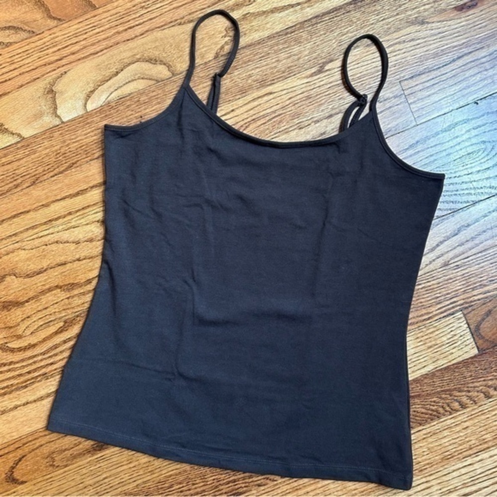 Fashion Bug Brown Cotton Ployester Women’s Camisole Cami Adjustable Straps Sz M